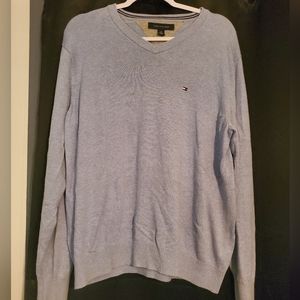 Tommy Hilfiger men's L light blue sweater